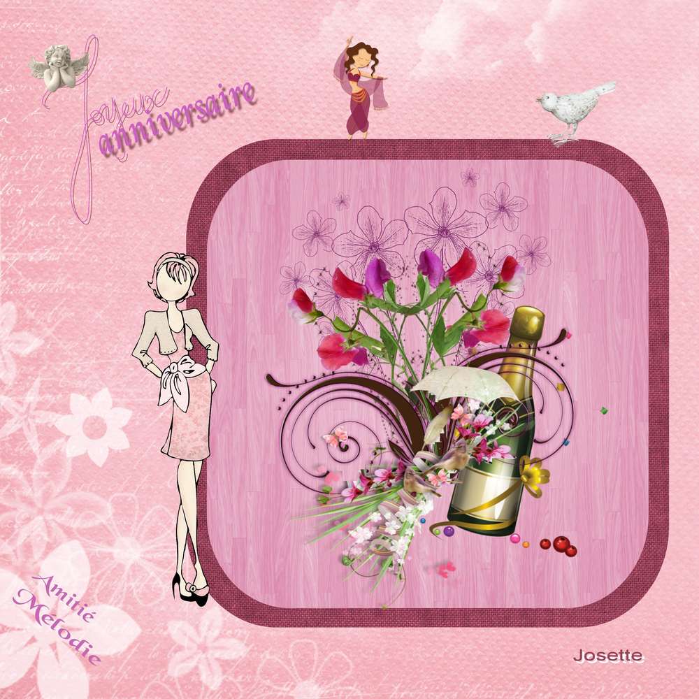 Anniversaire  Mélodie