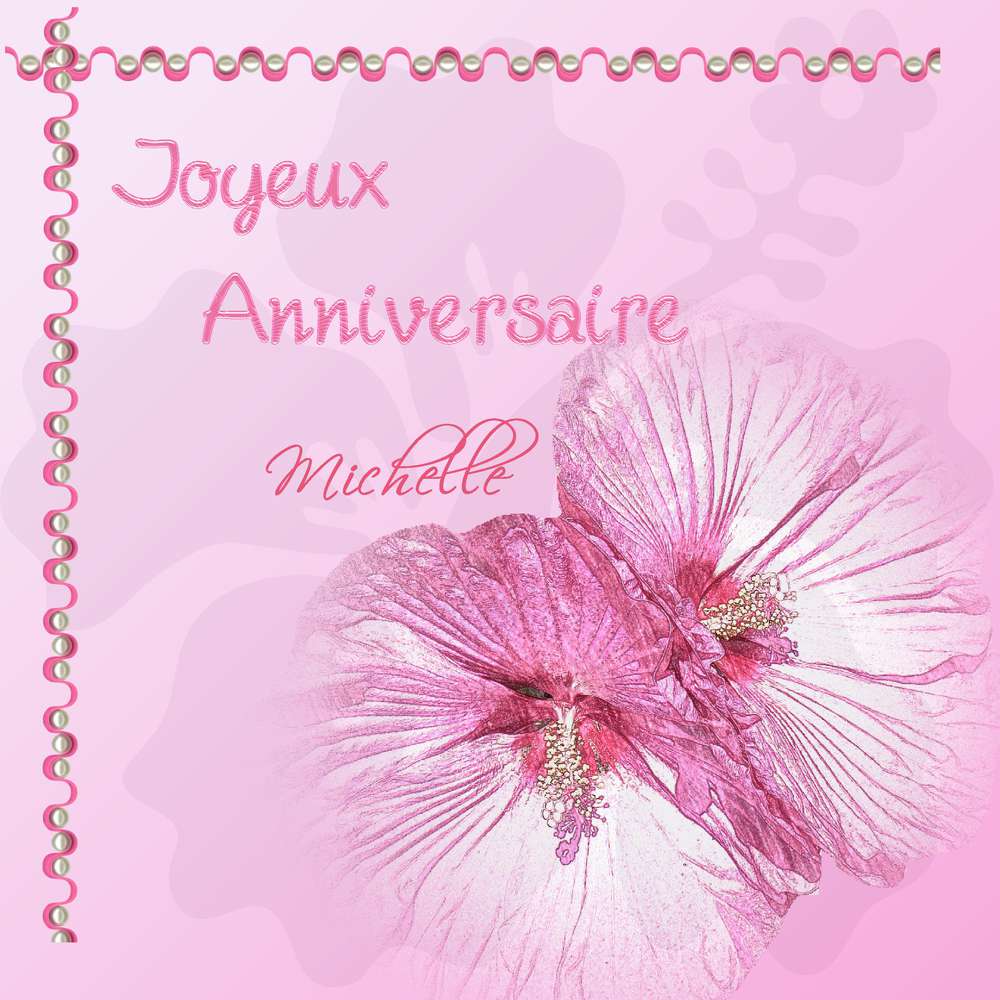 Anniversaire Michelle