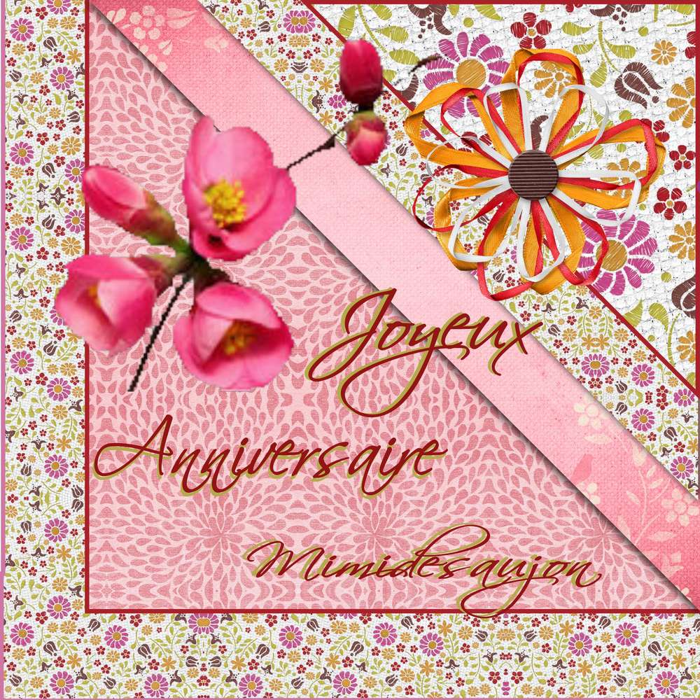 Anniversaire Mimi