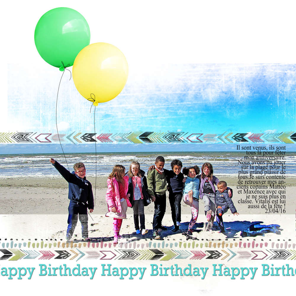 Anniversaire N° 2 Rose-Aimée