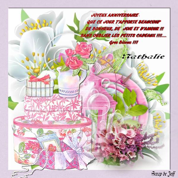 Anniversaire Nathalie
