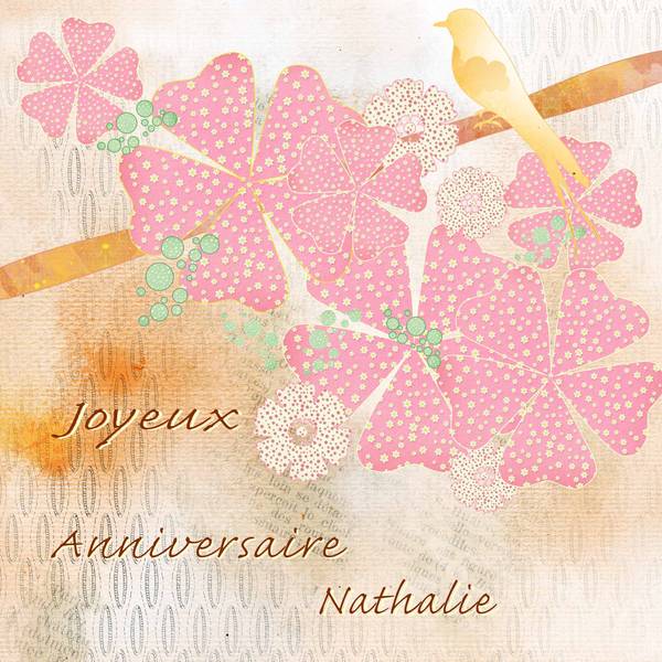 Anniversaire Nathalie