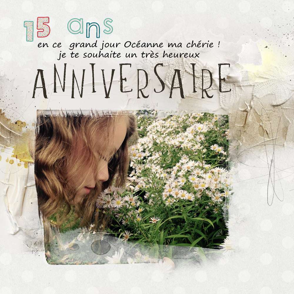 anniversaire Océanne