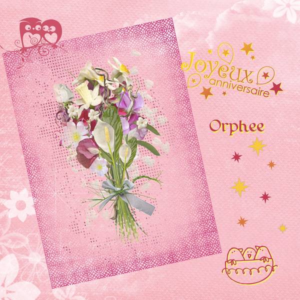 Anniversaire Orphée