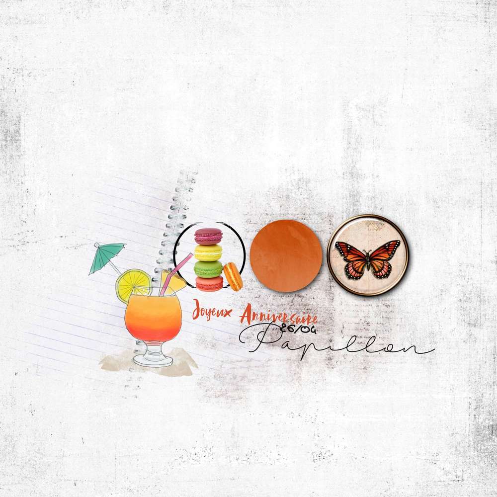 Anniversaire Papillon