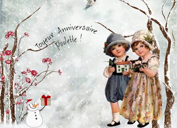 Anniversaire Paulette