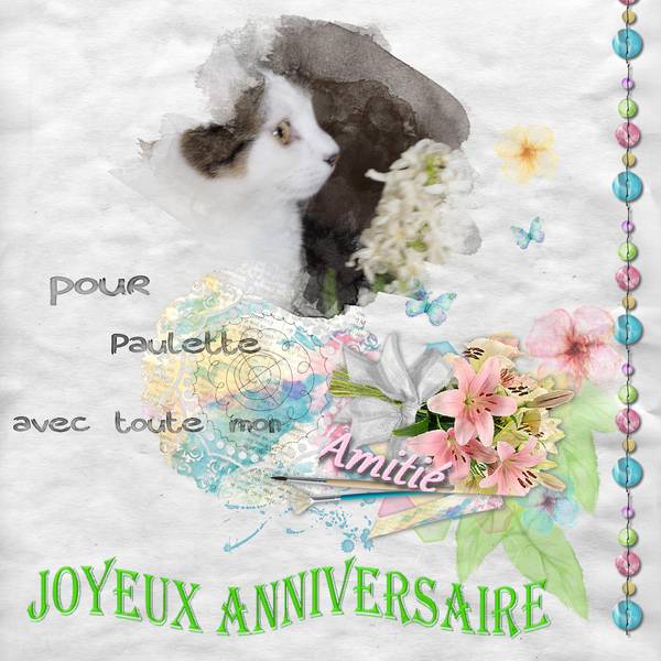 anniversaire Paulette