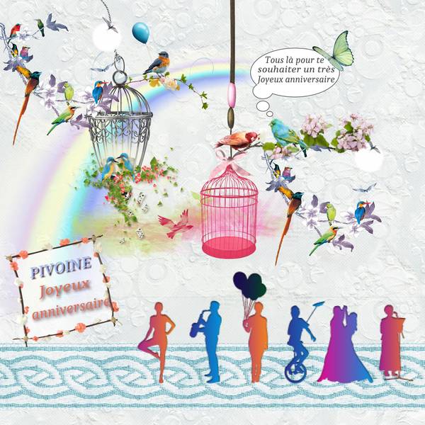 Anniversaire  PIVOINE