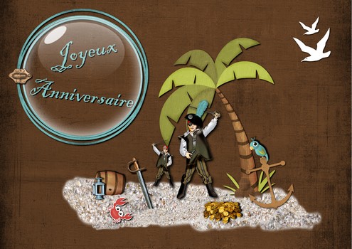 anniversaire pour petits pirates