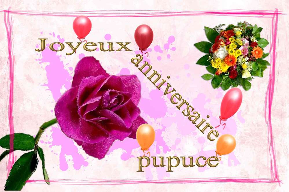 anniversaire pupuce