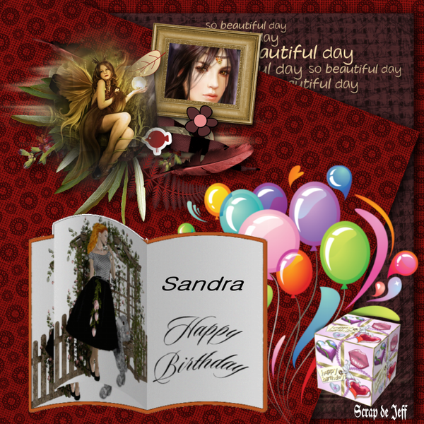 Anniversaire Sandra.