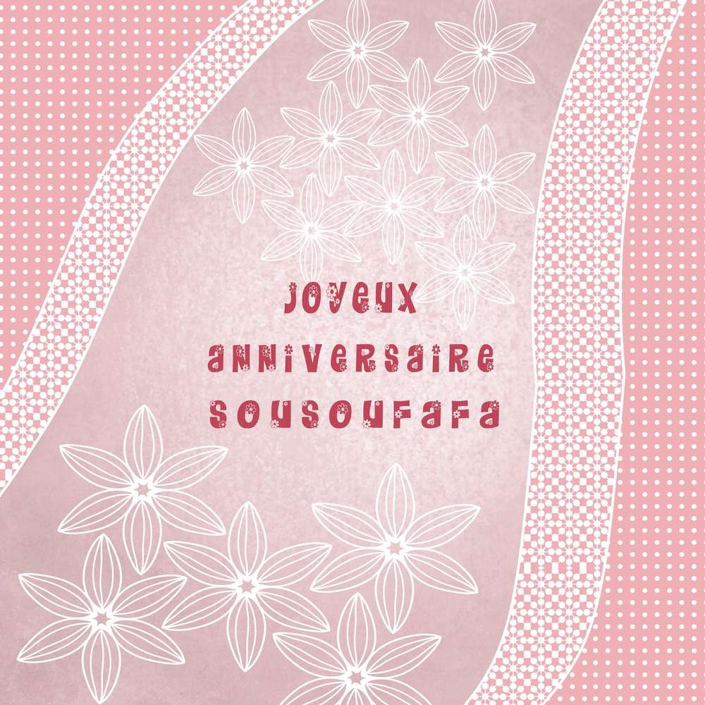 Anniversaire Sousoufafa