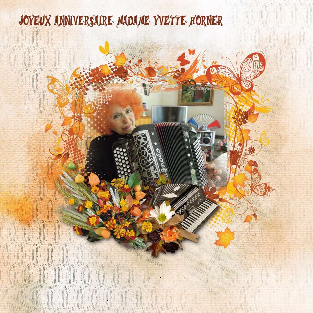 Anniversaire Yvette Horner