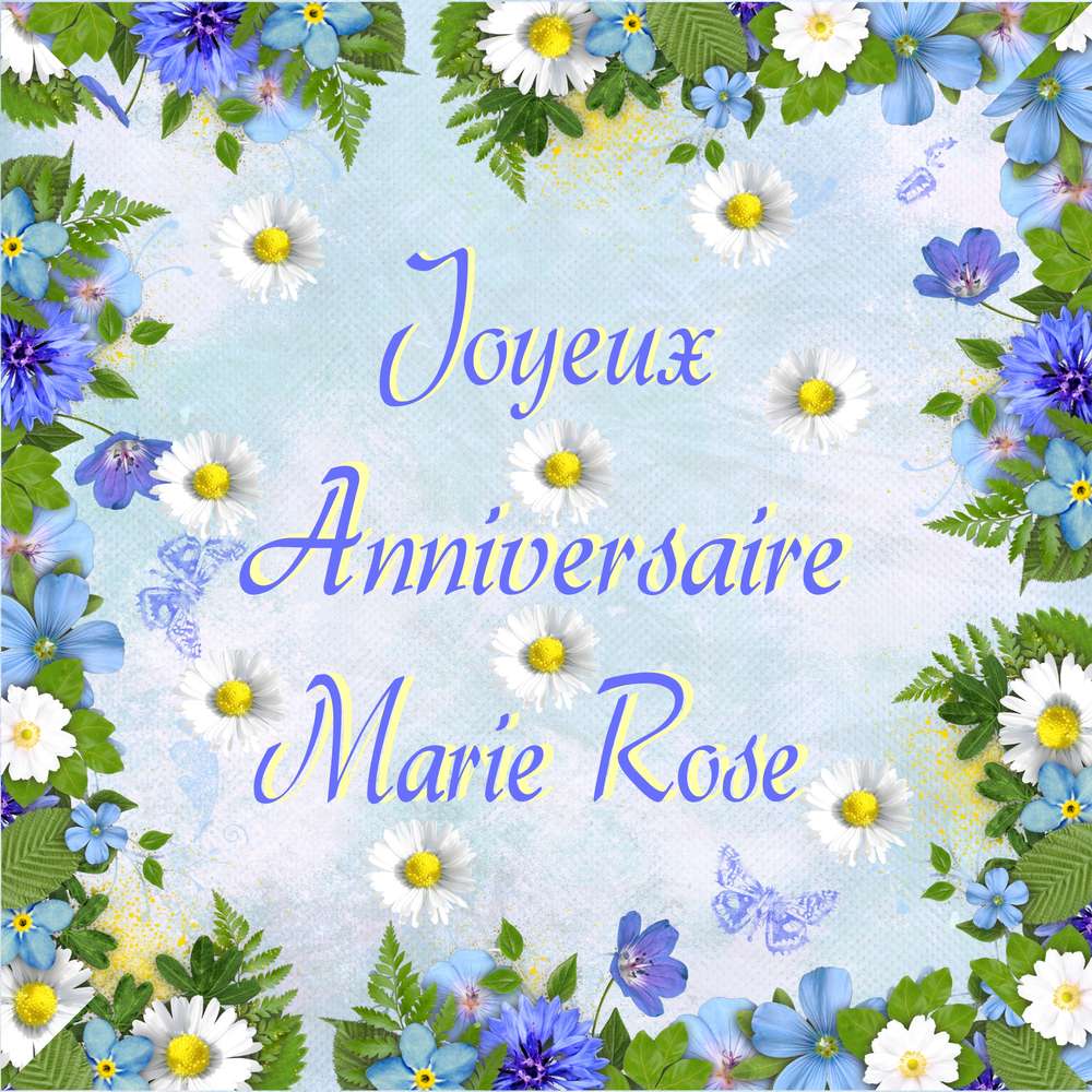 Anniversare Marie Rose