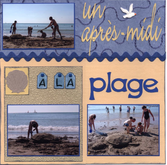 après-midi à la plage-gauche