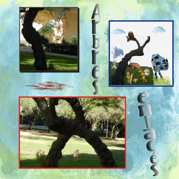 Arbres entrelacés.....