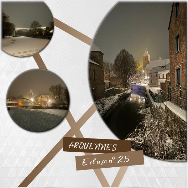 ARQUENNES- Le pont  tournant