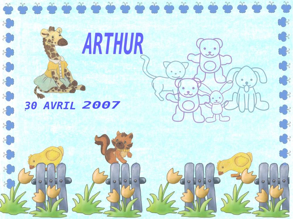 arrivée d'Arthur
