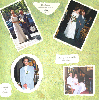 arrivée à l'église