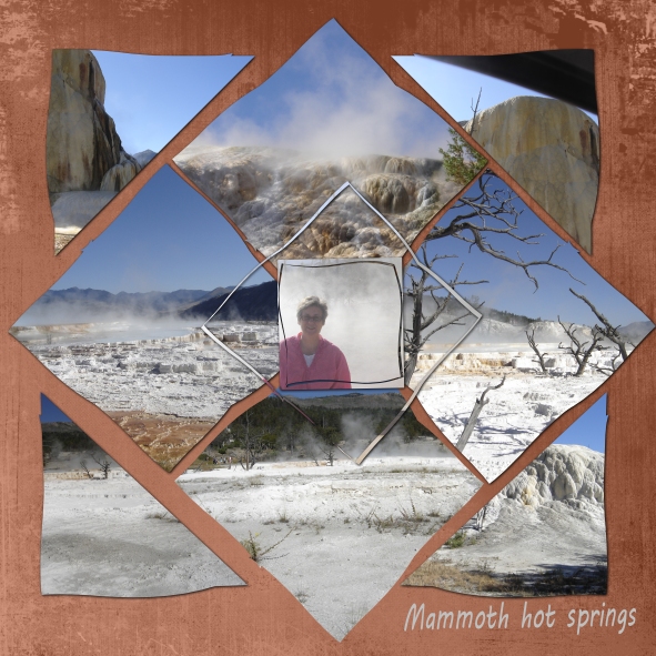 ARRIVEE A YELLOWSTONE