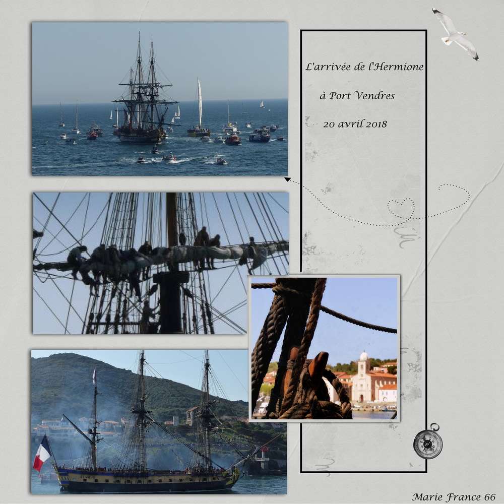 ARRIVEE DE L HERMIONE