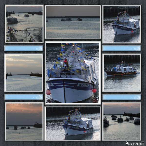 Arrivée de la vierge.