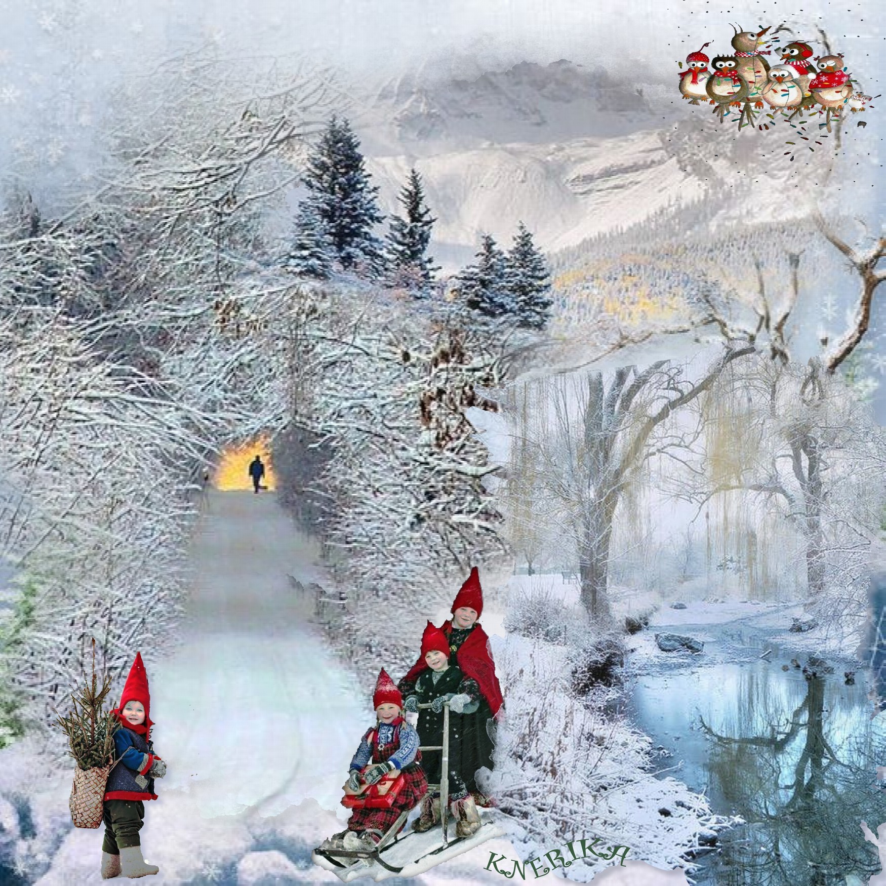 Arrivée de l'hiver, Anne Marie