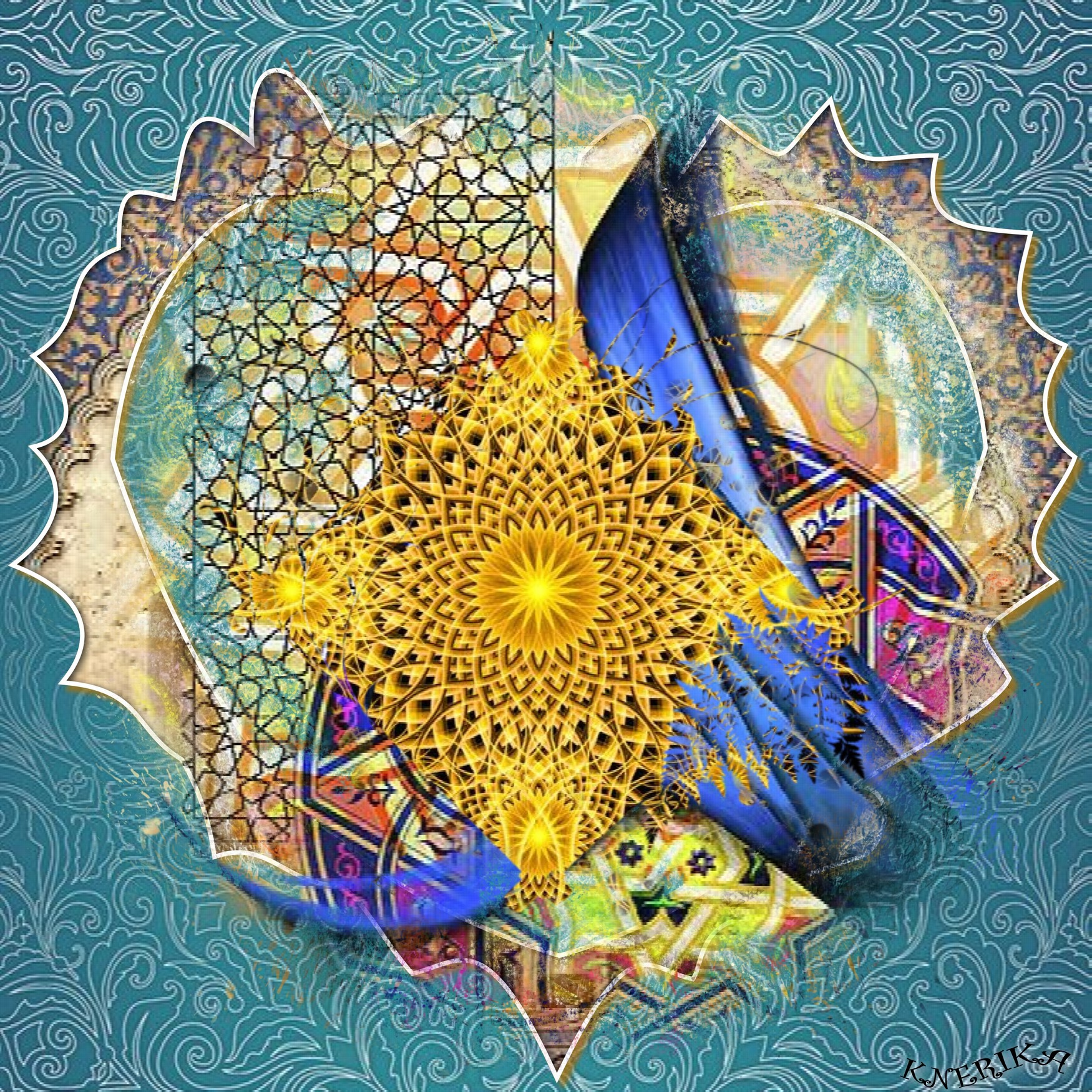 Art arabe en mélange_ Anne Marie