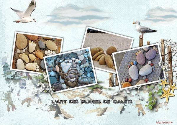 Art des plages de galets ....