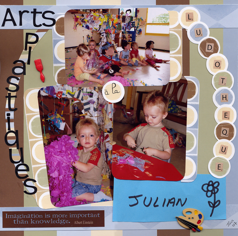 Arts plastiques à la ludothèque