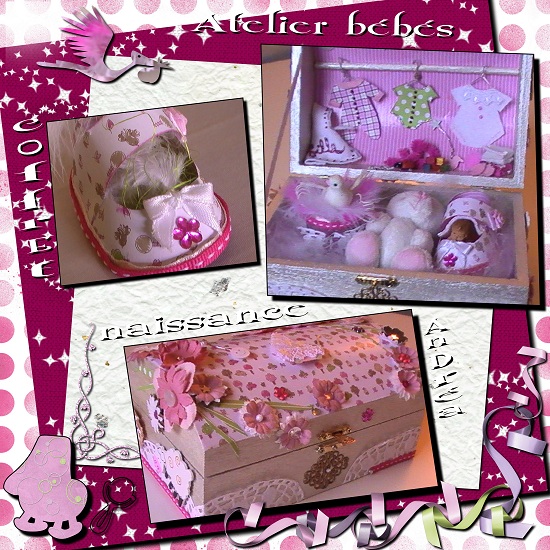 atelier boîte à thème, coffret bébé andréa