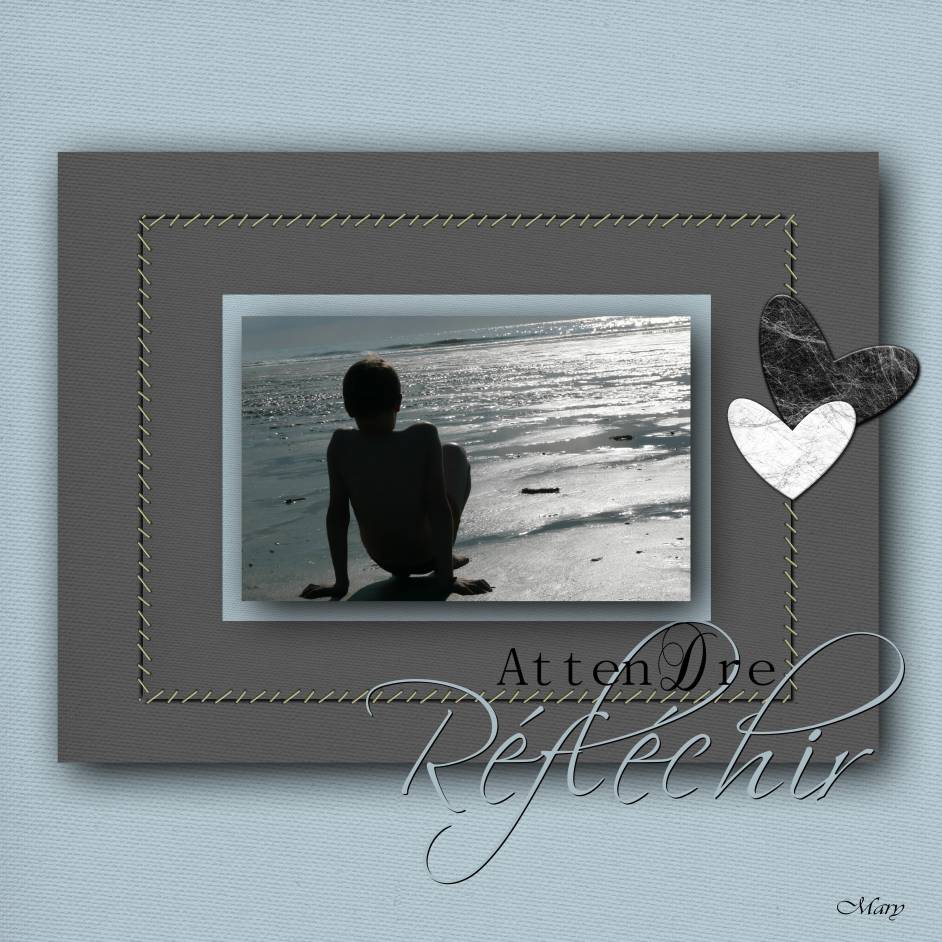 attendre réfléchir