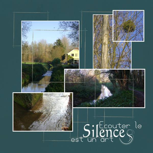 au bord de la rivière