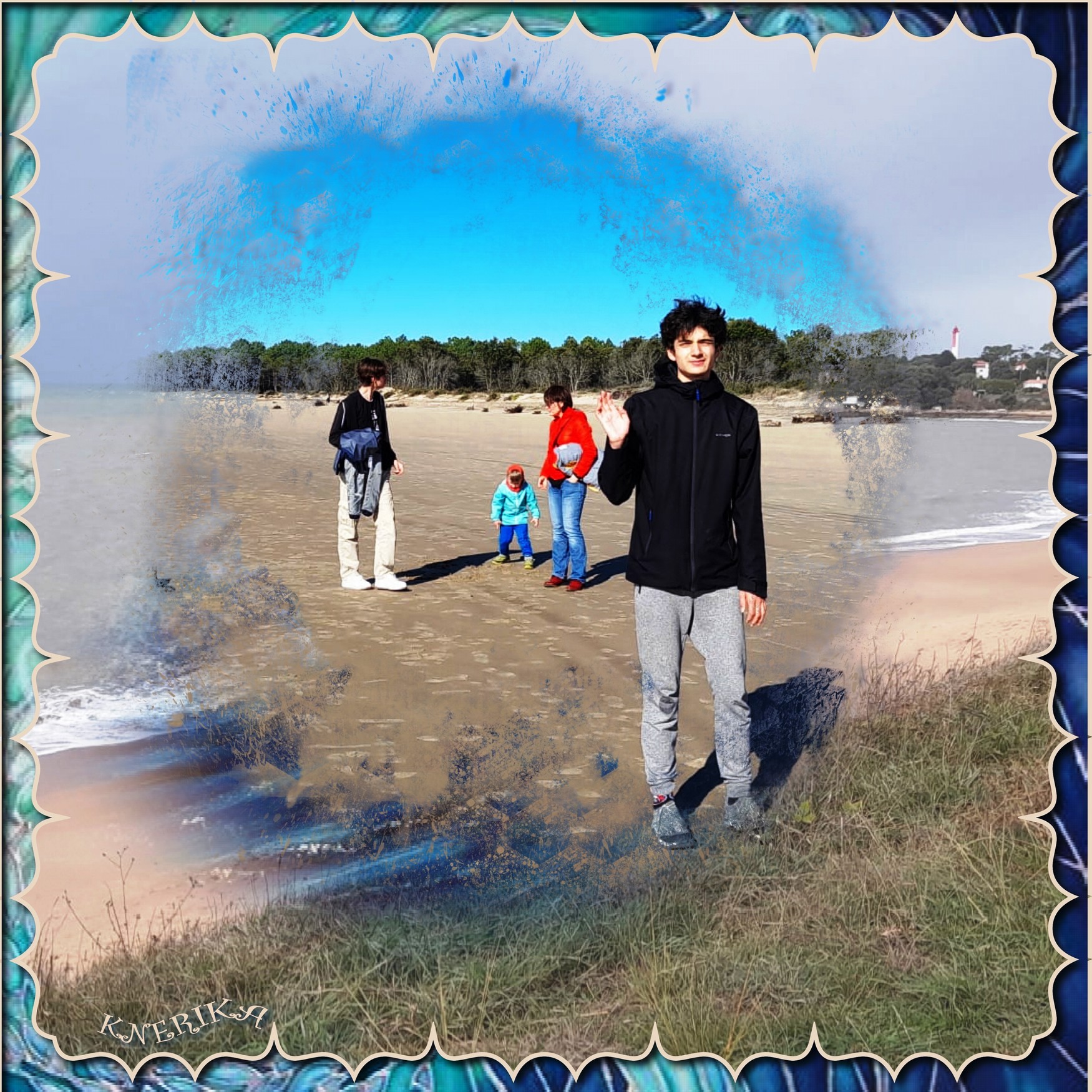 Au bout de l'estuaire de la Gironde Anne Marie
