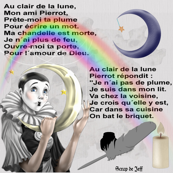 Au clair de la lune