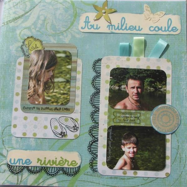 au milieu coule une rivière