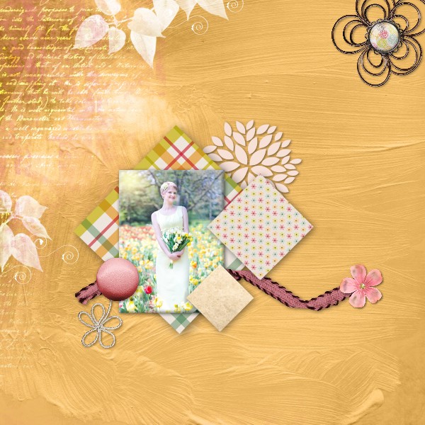 Au milieu des fleurs