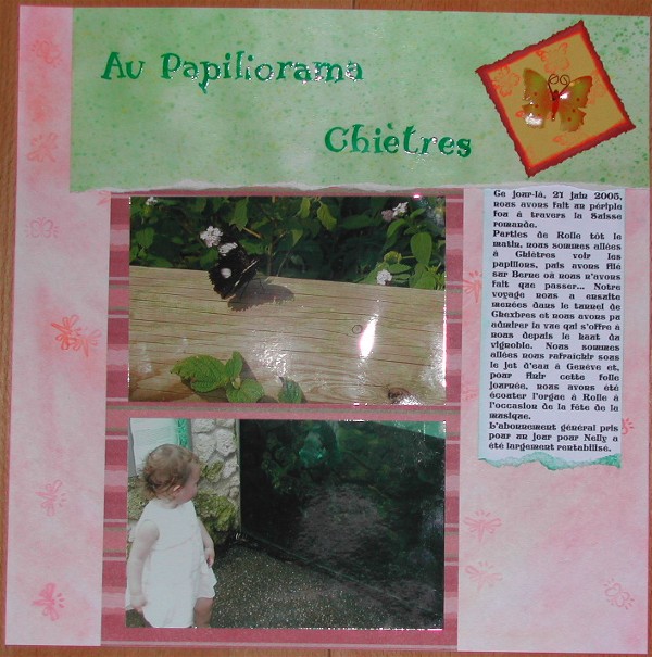 Au Papiliorama - Chiètres