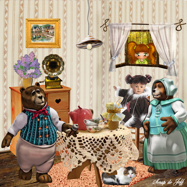 Au  pays de Boucle D'or