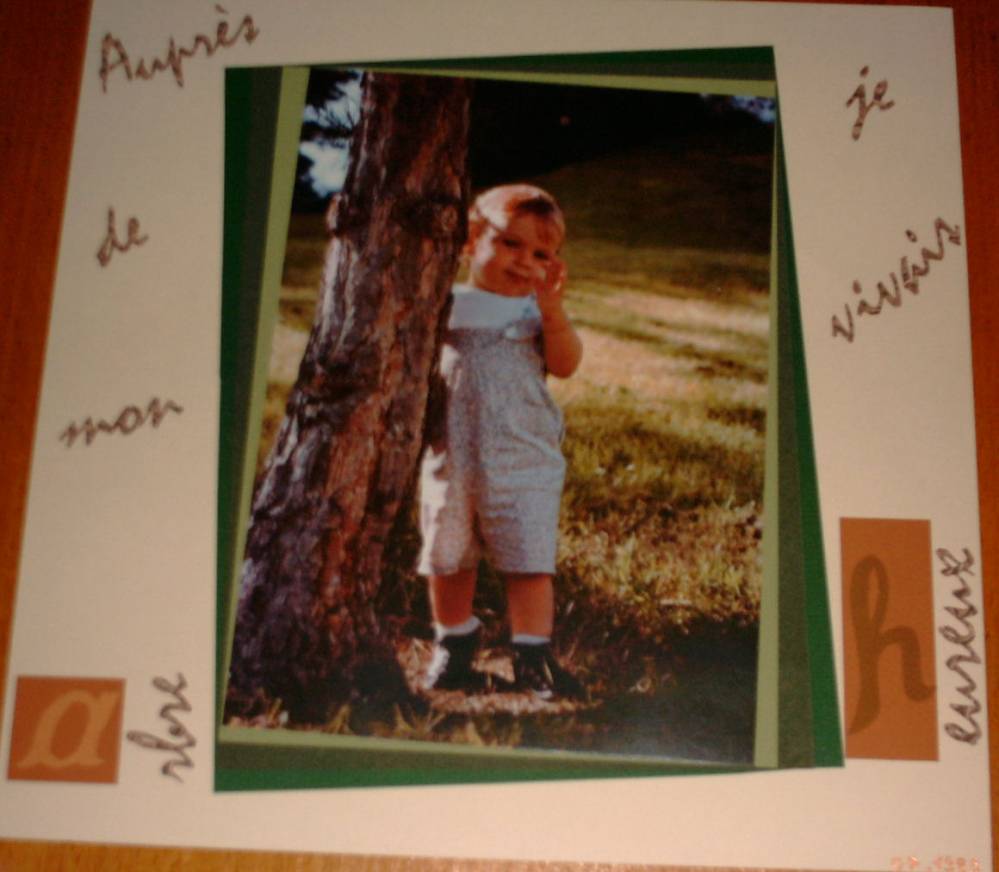 auprès de mon arbre