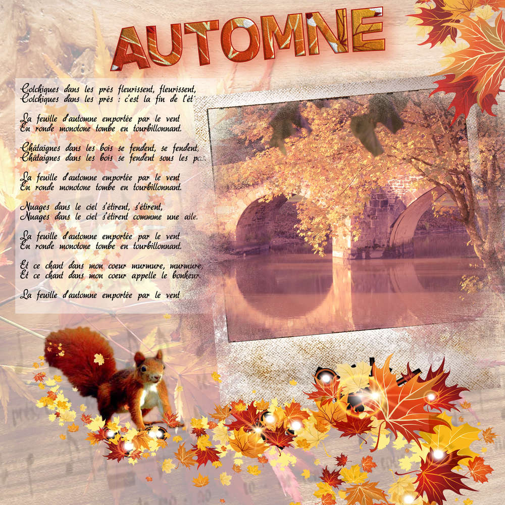 Automne - défi