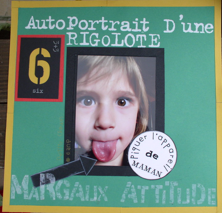 Autoportrait d'une rigolote