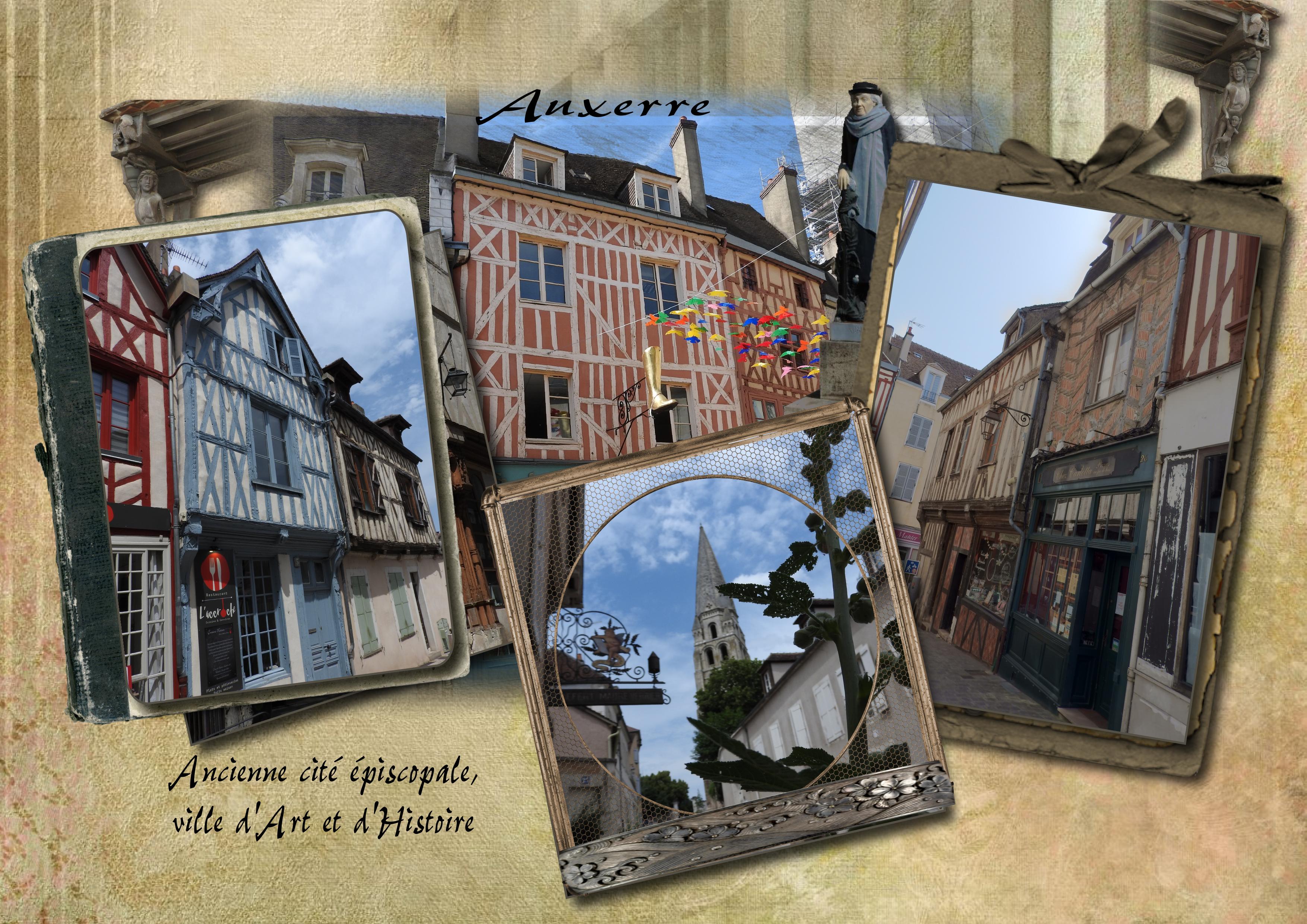 Auxerre, une magnifique ville, sur les pas de Cadet Roussel