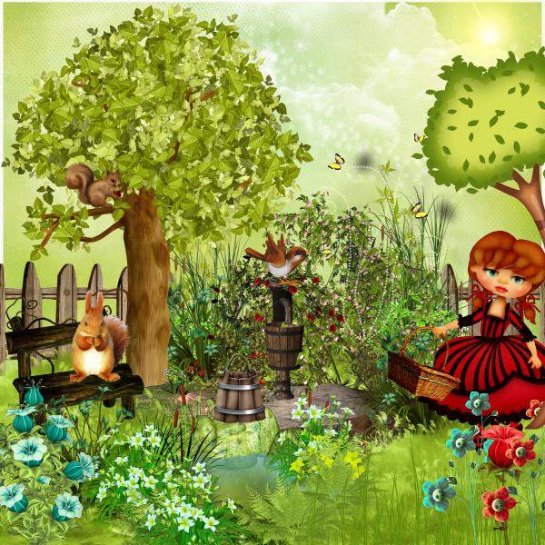 Avec le kit "Loup y'es-tu ?" scénique de Kastagnette