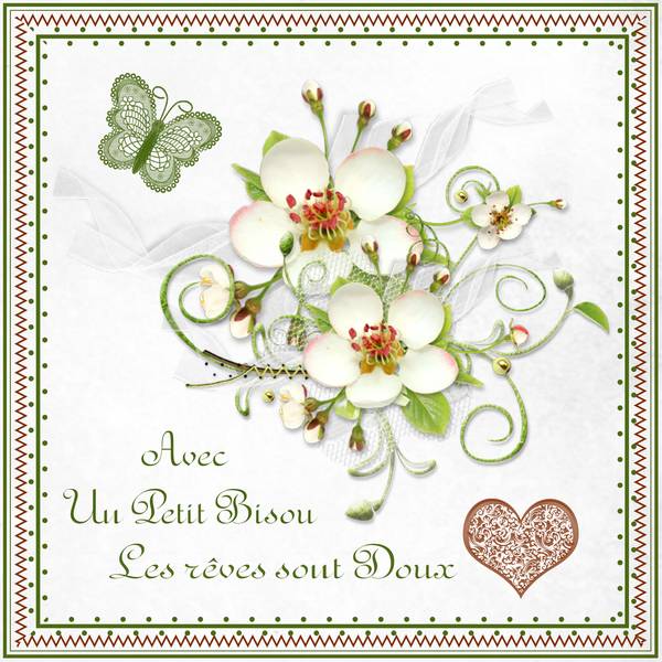 AVEC UN PETIT BISOU - LES REVES SONT DOUX