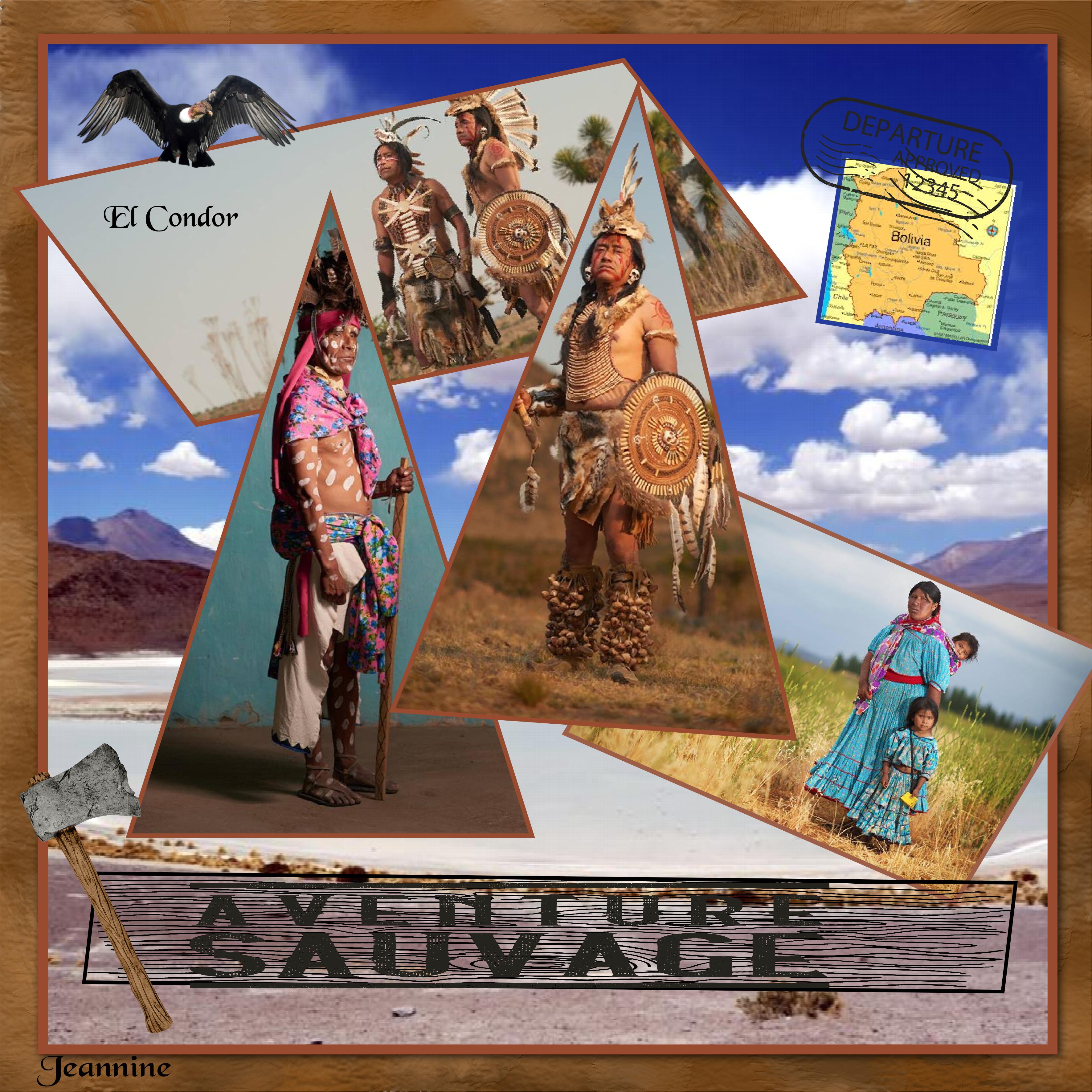 Aventure sauvage par Jeannine