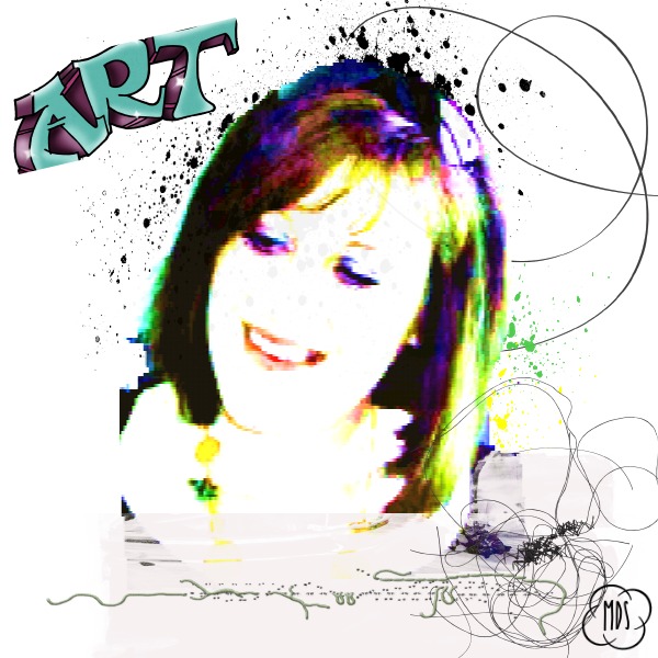 Axelle en mode PopArt