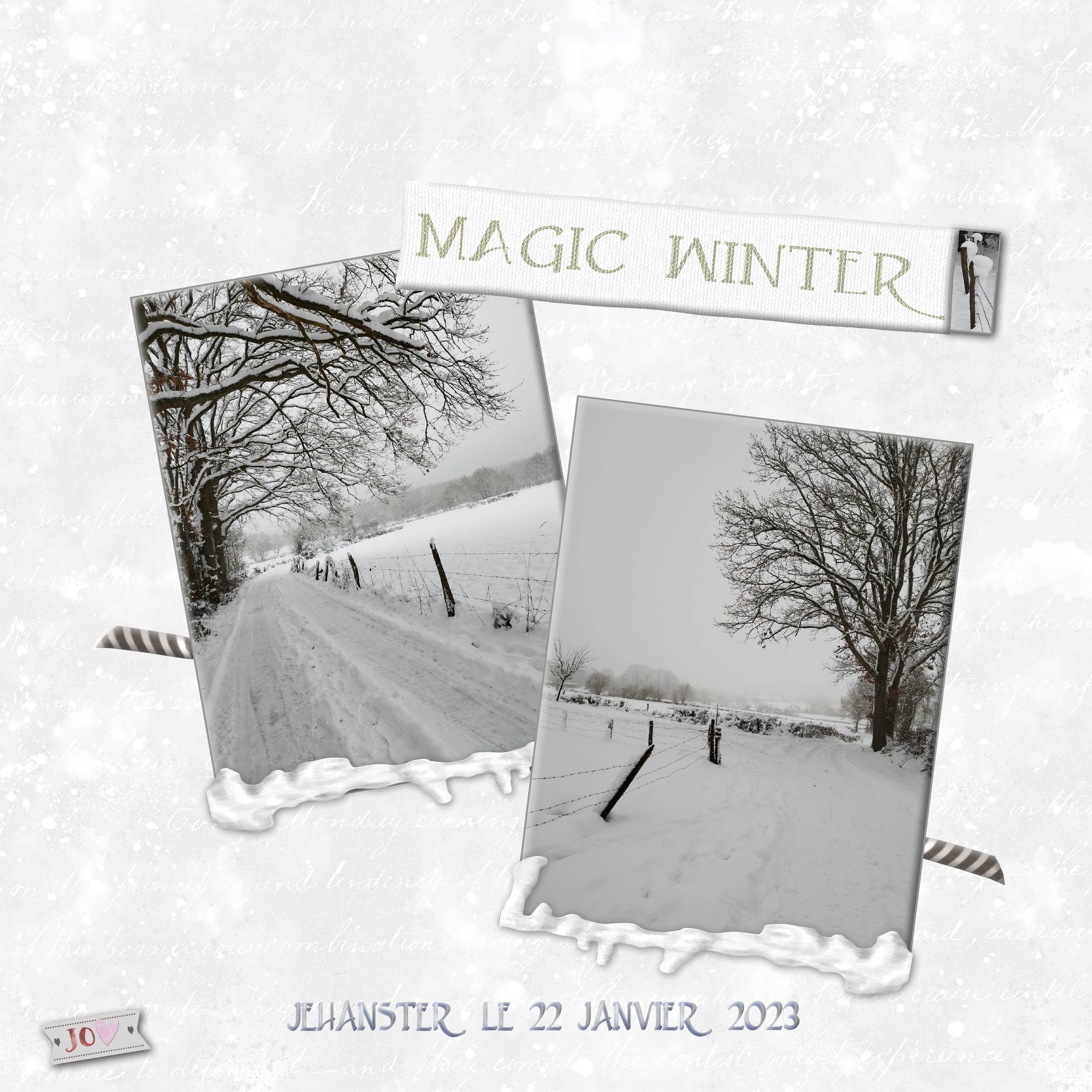 Balade sous la neige