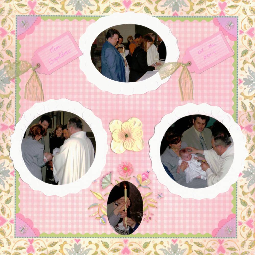 Baptème à l'église