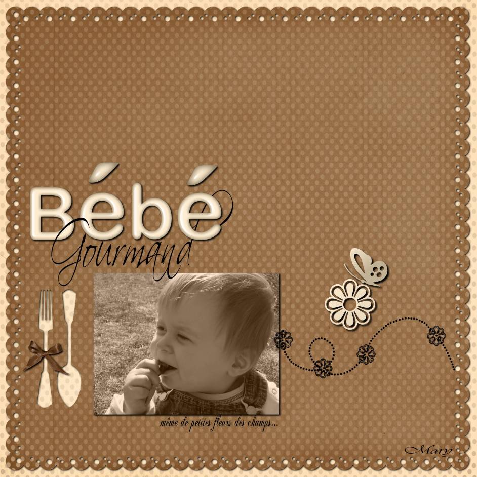 bébé gourmand